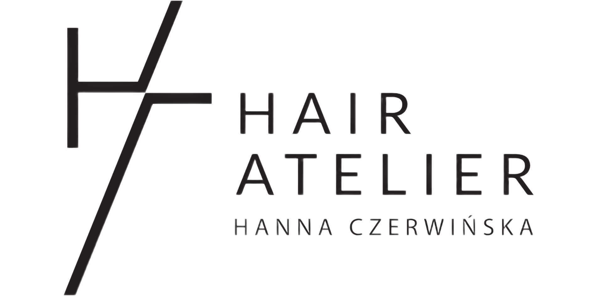 Logo Salonu Fryzjerskiego Hair Atelier Hanna Czerwińska